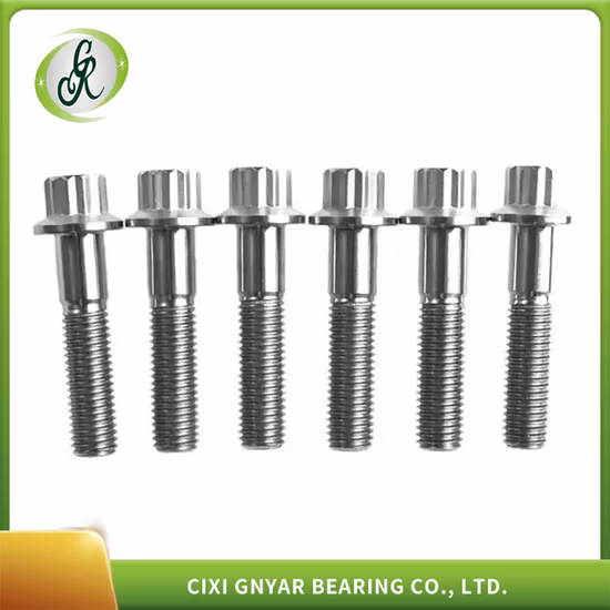 Tornillo hexagonal de acero al carbono DIN931 Tornillo hexagonal